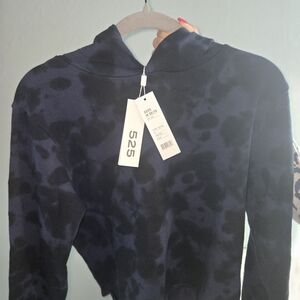 525 America Women's Navy Cowl Neck Sweater